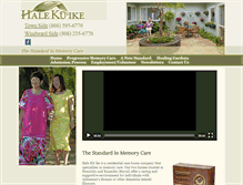 Tablet Screenshot of halekuike.com